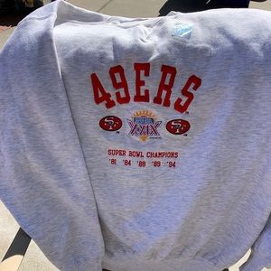 49ers crewneck *VINTAGE*